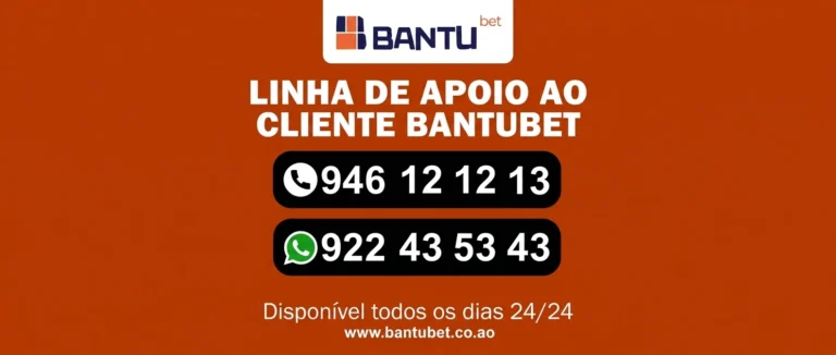 Como contactar o apoio ao cliente da Bantubet Angola