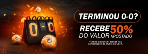 TERIMINOU ZERO A ZERO TEM REEMBOLSON NA BANTU