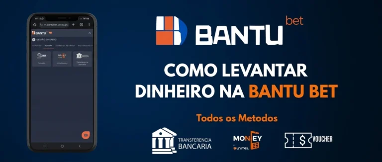 Passos para levantar dinheiro na Bantubet Angola