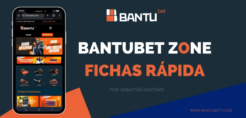 Bantubet Zone – apostador gera código de aposta online e imprime boletim físico numa máquina de agente Bantubet, usando a função fichas rápida da Bantu Bet Zone.