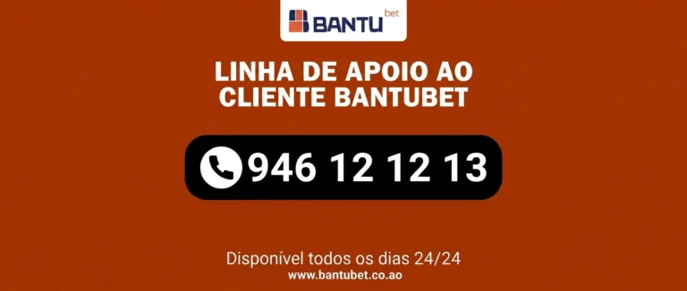 Como contactar o apoio ao cliente da Bantubet Angola