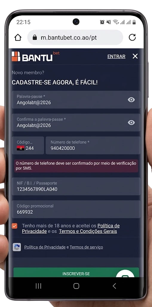Tela de exemplar com o formulário preenchido 